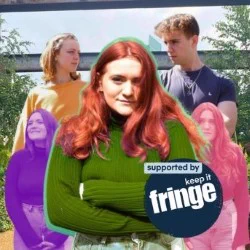 Young people in bright jumpers