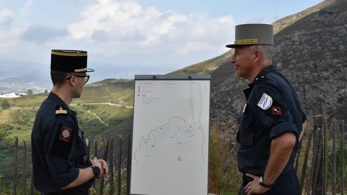 Présentation du secteur du sous groupement de la Haute-Corse.