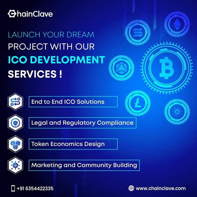 Chainclave ICO Development Services - Helping You Launch Your Dream Crypto Project with Expert Guidance and Full Support.