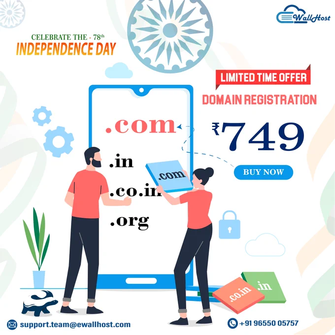 eWallHost .com Domain Registration Offer