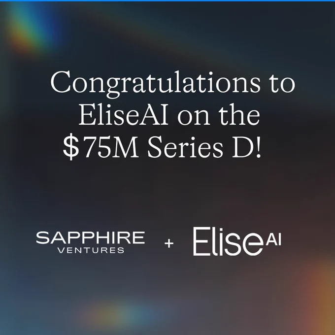 Congratulations to EliseAI!