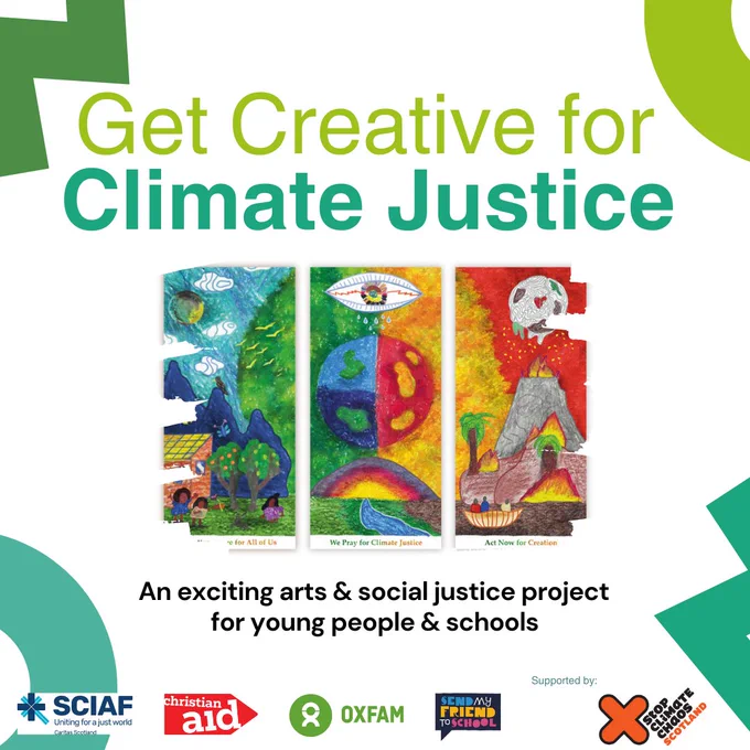 Get Creative for Climate Justice - An exciting arts and social justice project for young people and schools.
