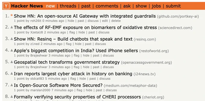 hacker news launch for Portkey's AI guardrails