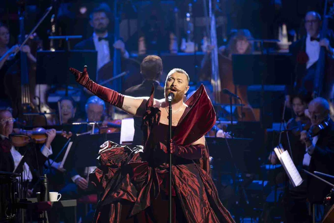 Sam Smith. Photo: BBC / Andy Paradise