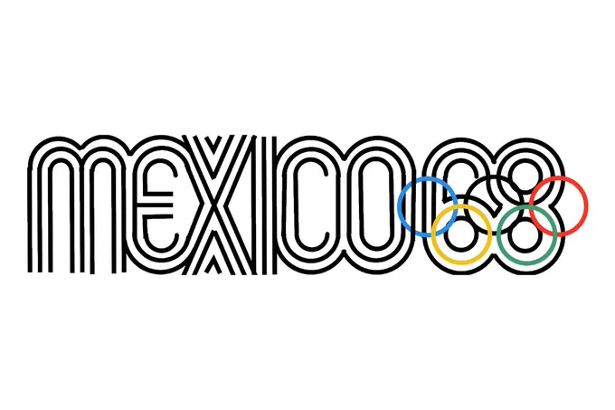 Mexico 68 branding