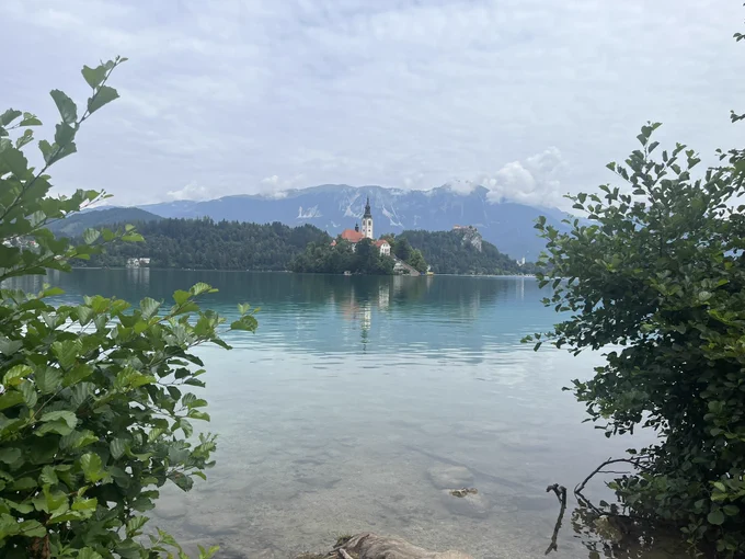 A new photo of Lake Bled