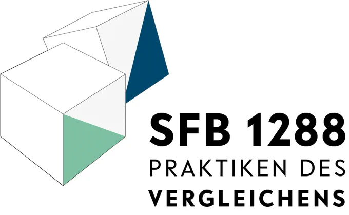 Logo des SFB 1288 "Praktiken des Vergleichens" an der Universität Bielefeld.