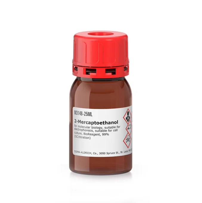 2-mercaptoethanol bottle