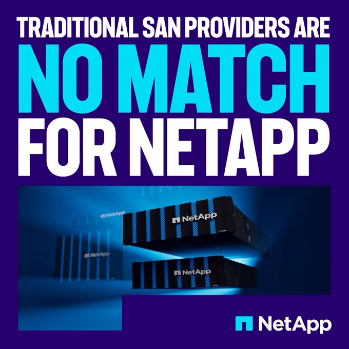 Setting the industry benchmark for SAN!