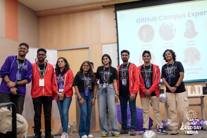 GitHub Field Day India Organizers Team Photo
