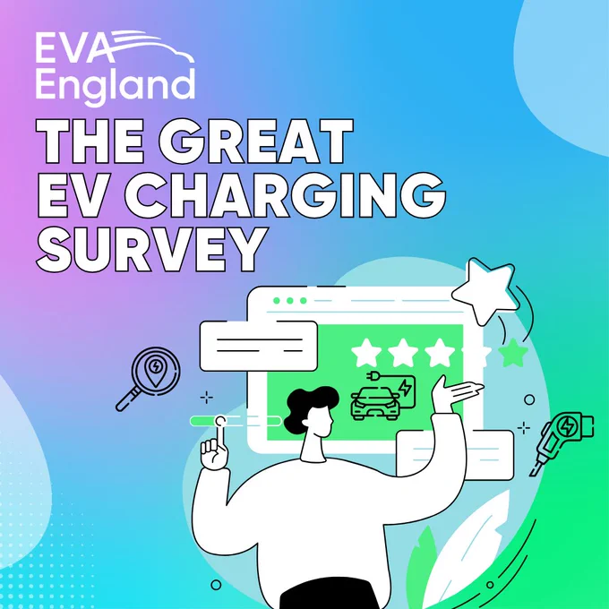 The Great EV Charging Survey 2024 promo image.