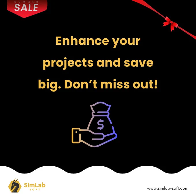 Enhance your projects and save big. Don’t miss out!
👇Buy Now: https://www.simlab-soft.com/newsl.../july-discount-2024.aspx