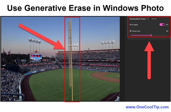 🎨🖌️ Unbelievably Easy Photo Editing Hack! 📸✨

Discover the magic of the NEW Generative Erase in Windows Photo! 🌟🌠

👉 Say goodbye to unwanted distractions in your photos! 👀
👉 Transform your images with just a few clicks! 🖱️
👉 Unlock the power of AI-driven photo editing! 🤖

🔗 Check out our step-by-step guide on how to use this amazing feature:

https://www.onecooltip.com/2024/08/how-to-use-new-generative-erase-in.html

🔥 Boost your photo game with Windows Photo's Generative Erase! 🔥

#WindowsPhoto @Windows #GenerativeErase #PhotoEditingMaster #DigitalPhotographyPro #SmartEditing
#TechGenius #TechWizardry #OneCoolTip @OneCoolTip

🌟🌠 Don't miss out on this game-changing feature! 🚀🌠