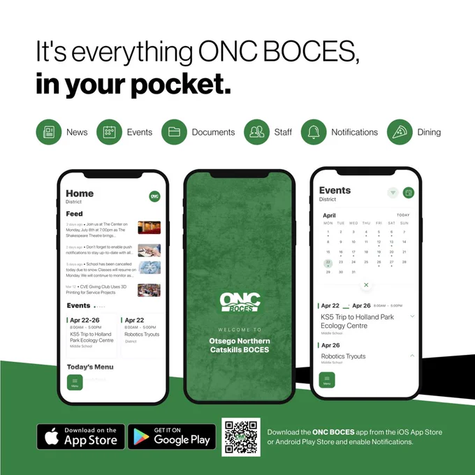 New ONC BOCES app