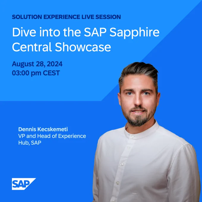 Promotional image for SAP Learning