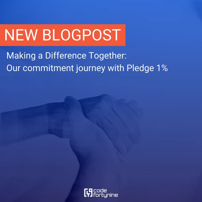 Making a Difference Together: Our commitment journey with Pledge 1%