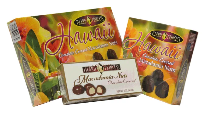 chocolate and confectionery product boxes overwrapped for protection and presentation purposes.