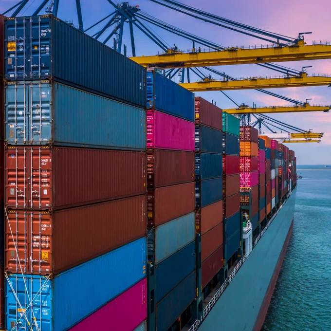 Container ship
