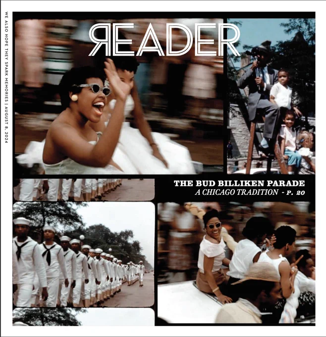 Cover of the Aug. 8, 2024 edition of the Chicago Reader