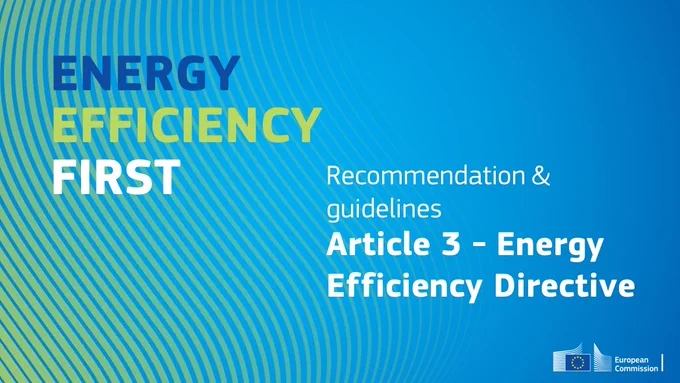 Recommendation & guidelines on Article 3 of the Energy Efficiency Directive. Energy Efficiency First.