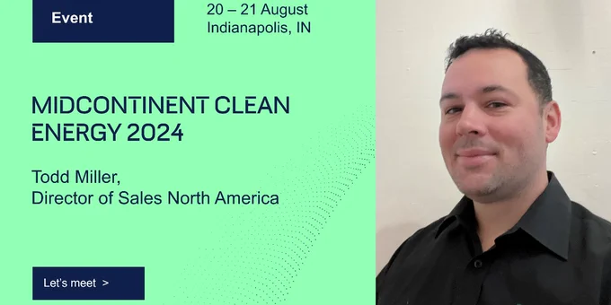 We're thrilled to share that Todd Miller will be attending the Midcontinent Clean Energy 2024 to be held on 20-21 August in Indianapolis.