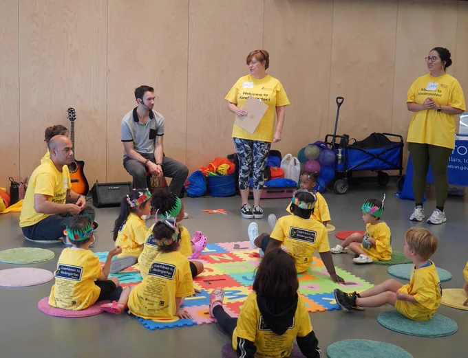 Boston Public Schools Countdown to Kindergarten K-Day Celebration