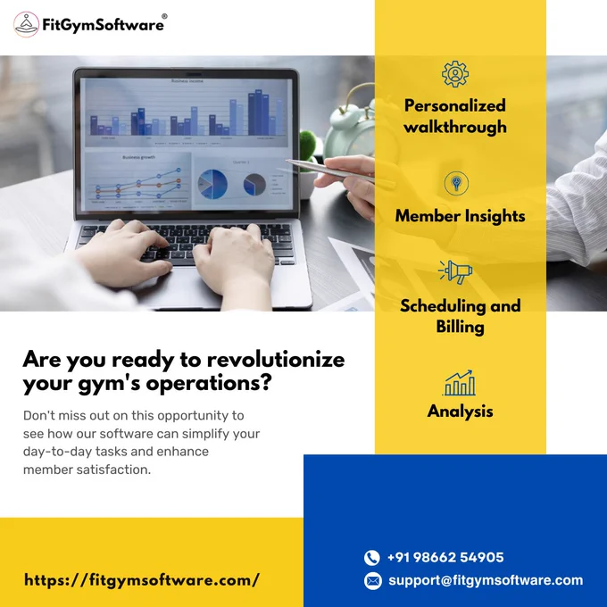 Ready to revolutionize your gym operations? Sign up for a FREE demo of our cutting-edge #GymManagementSoftware!

Transform your gym today!

Click https://buff.ly/3xYg7Z8 or DM us for details!


#gymowner #fitness #gym #fitnessindustry #fitnessbusiness #gymsuccess
