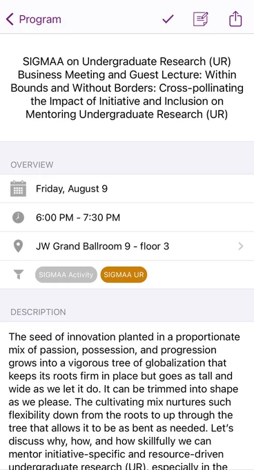 Screenshot description of presentation
