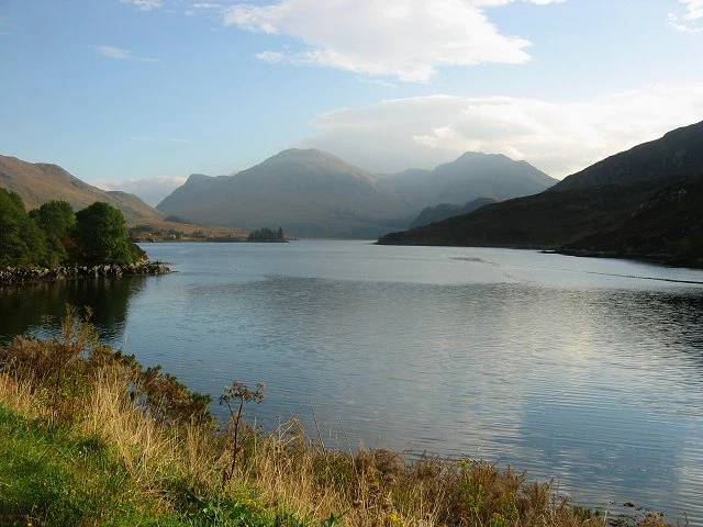 A highland Loch. Richard Webb, Wikipedia