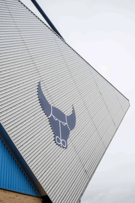 An exterior view of a stand at Oxford United's Kassam Stadium