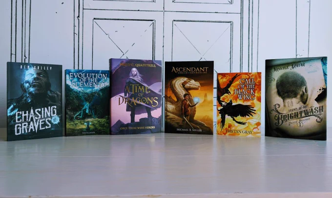 Books by:
Ben Galley
T M Faulkner
Philip C. Quaintrell
Michael R. Miller
Tristan Gray
Krystle Matar