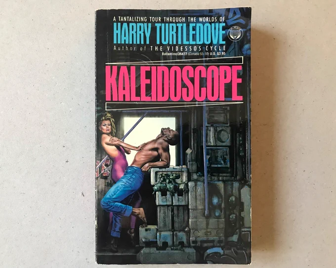 Photo of a paperback book, KALEIDOSCOPE by Harry Turtledove.