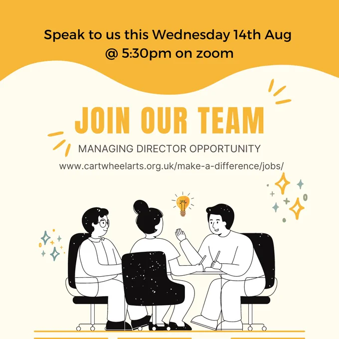 Speak to us on zoom this Wednesday 14th Aug about our latest job opportunity.