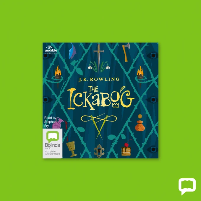 Eaudiobook cover of The Ickabog by J. K. Rowling