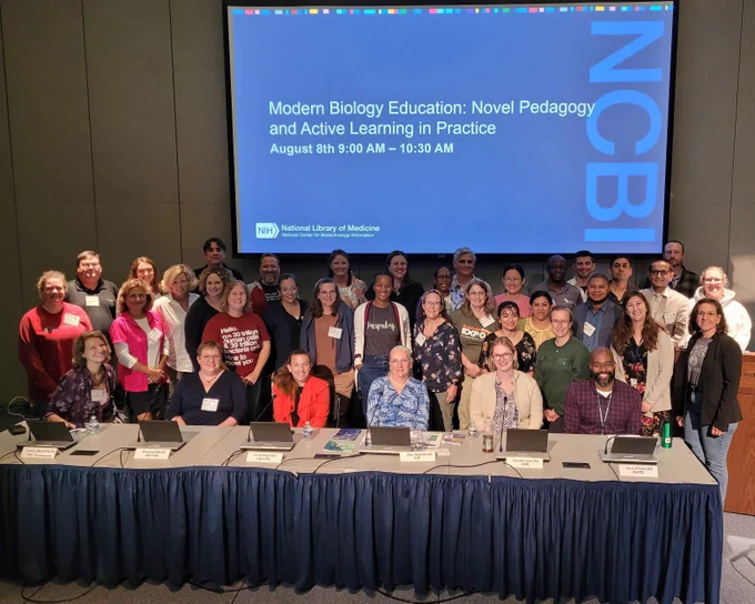 Picture of the BioEd Summit participants.