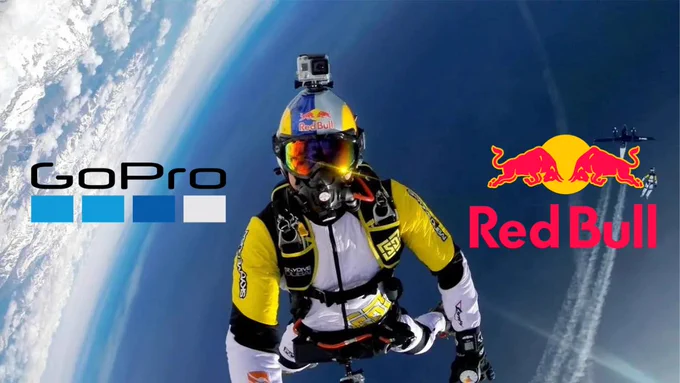 RedBull and GoPro brand partnerships