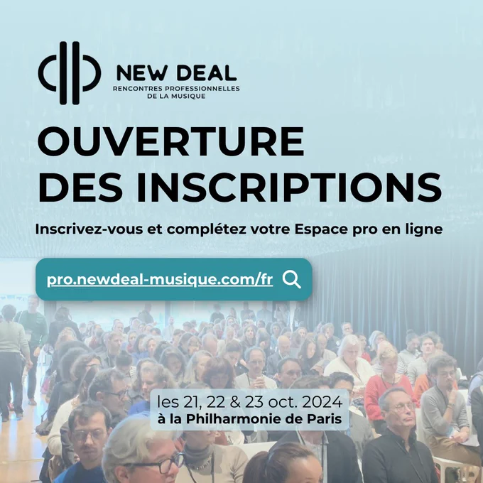 🎟️Inscriptions : https://pro.newdeal-musique.com/fr 📋 Programmation : https://newdeal-musique.com/new-deal-2024-programme/