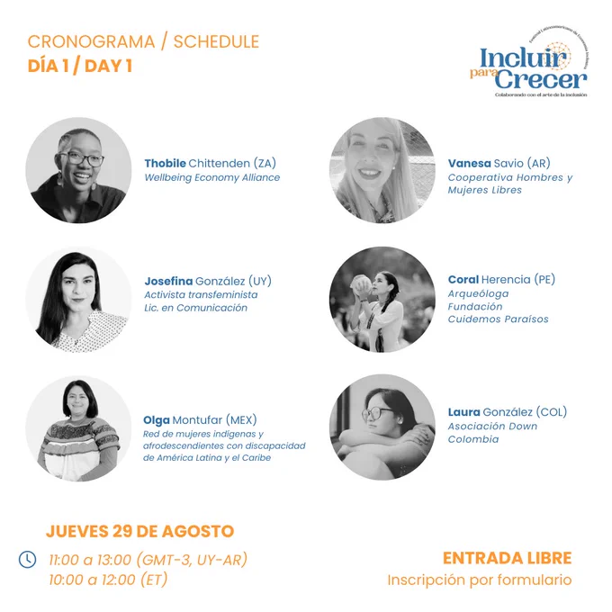 Fotos de panelistas