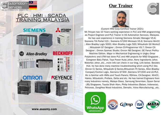 Completed a 3-day #PLC & #HMI training on #Siemens S7-300 for a leading #pharmaceuticals company! Participants learned #SimaticManager, #WinCCFlexible, hardware setup, troubleshooting, and more. #Automation #Engineering #TechTraining :- https://tinyurl.com/569bp9hz