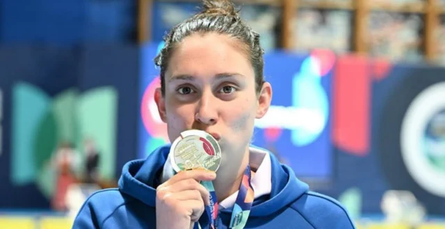 La campionessa Carlotta Gilli