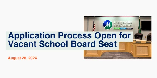 Application Process Open for Vacant School Board Seat