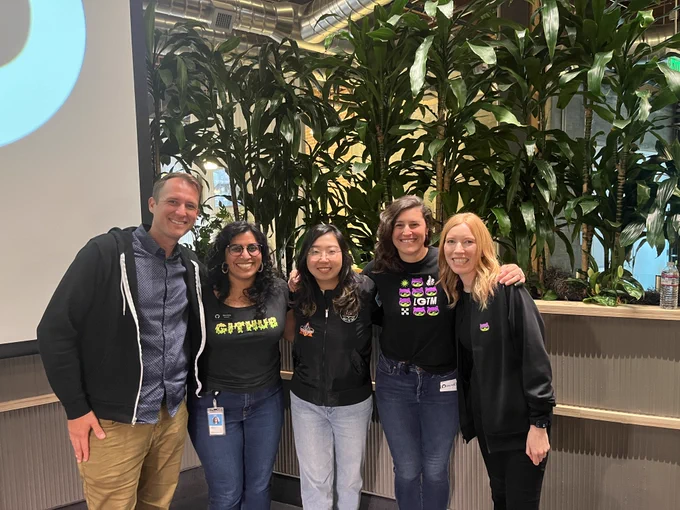 Panelists from the Config x GitHub Dev Community Event