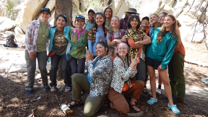 The 2024 Armstrong Scholars pose for a group photo with their leaders