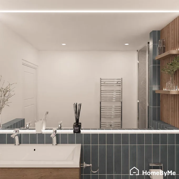 Discover this beautiful 3D bathroom made on our Free 3D Interior Design Solution HomeByMe 😍 ✨ by our ambassador @introvertnandee! 🤩 Click here to create your 3D interior project now for free: https://bit.ly/3A5Nr0R
