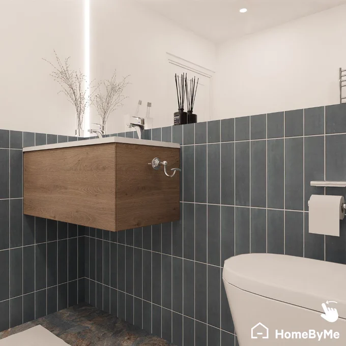 Discover this beautiful 3D bathroom made on our Free 3D Interior Design Solution HomeByMe 😍 ✨ by our ambassador @introvertnandee! 🤩 Click here to create your 3D interior project now for free: https://bit.ly/3A5Nr0R
