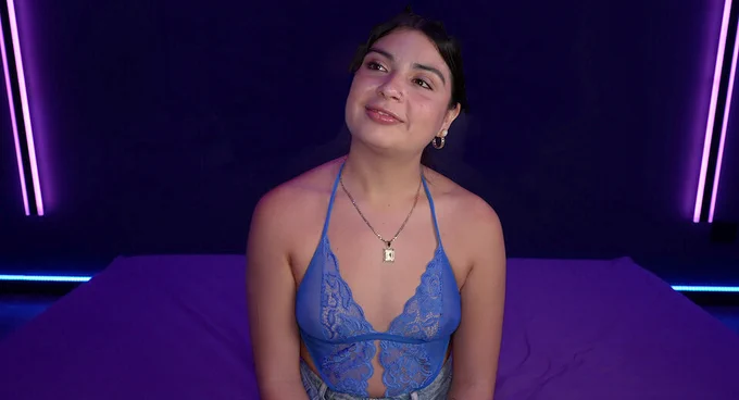 Hot new Latina pornstar Luna Loves It visits her first gloryhole at Gloryhole Swallow as seen on Porn Corporation.