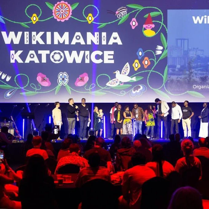 Anuncio de la siguiente Wikimanía a cargo de los wikimedistas de África del Este o África Oriental. Foto de Durski CC BY-SA 4.0