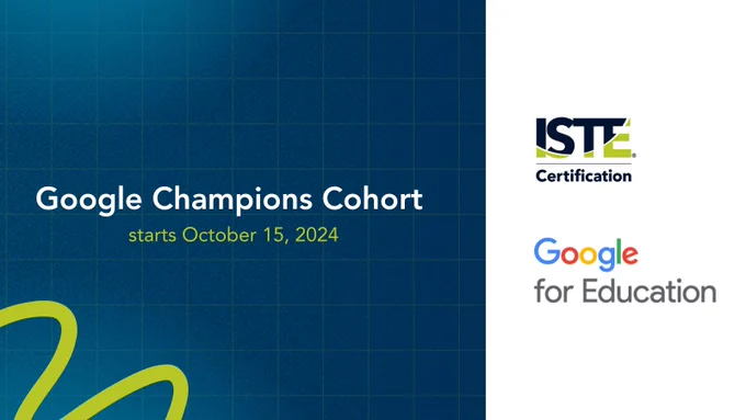 Google Champions Cohort starts October 15, 2024