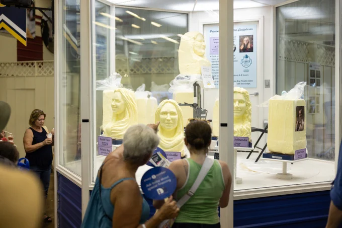 Butter Sculptures