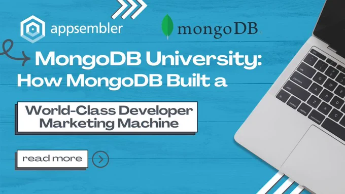 Discover how MongoDB University drives developer engagement, growth, and market leadership with expert-led courses and certifications.